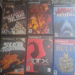 Playstation 2 games - 6 pack