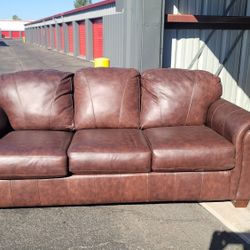 Leather Sleeper Sofas 