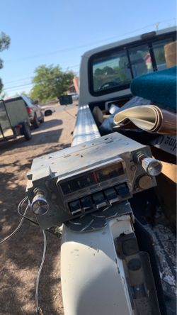 Old car radio