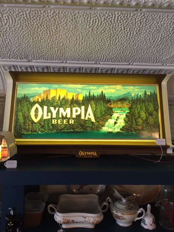 Beer sign olympia Olympia Beer