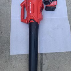 CRAFTSMAN 20-volt Max 340-CFM 90-MPH Battery Handheld Leaf Blower (Battery and Charger Included)