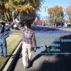 K12-Uni. Tutoring: SAT, Math, Music,&More!(Homework Helper)SPECIAL!$15     