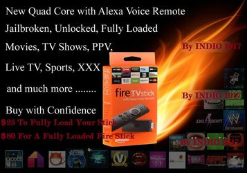 NEW Fully Loaded Fire Stick With Voice Remote IN-STOCK