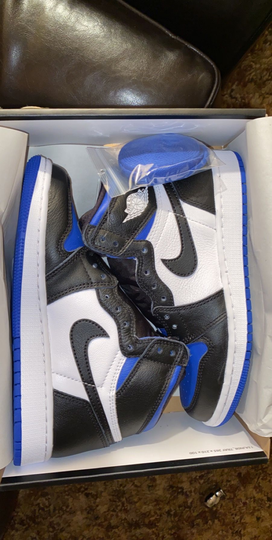 Air Jordan 1s “Royal Toes”