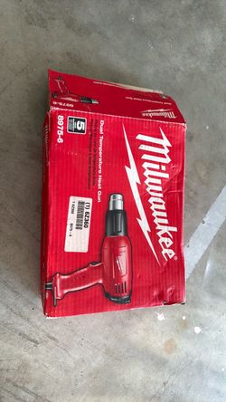 Milwaukee heat gun.