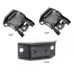 Small Block & Big Block Chevy Motor Mounts W/ Transmission Mount