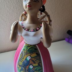 Mexican Lupita Decorative Figurine 