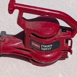 Toro electric blower