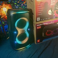JBL (PartyBox Live 120) Portable Bluetooth Party Speaker | Powerful JBL Pro Sound | LED Light Show | NO MICROPHONE 