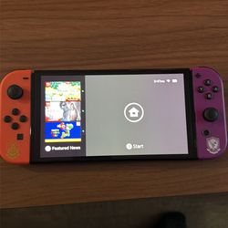 Nintendo Switch Oled Scarlet Violet Edition