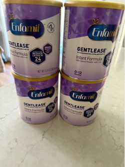 Enfamil Baby Formula Gentlease 4 cans $60