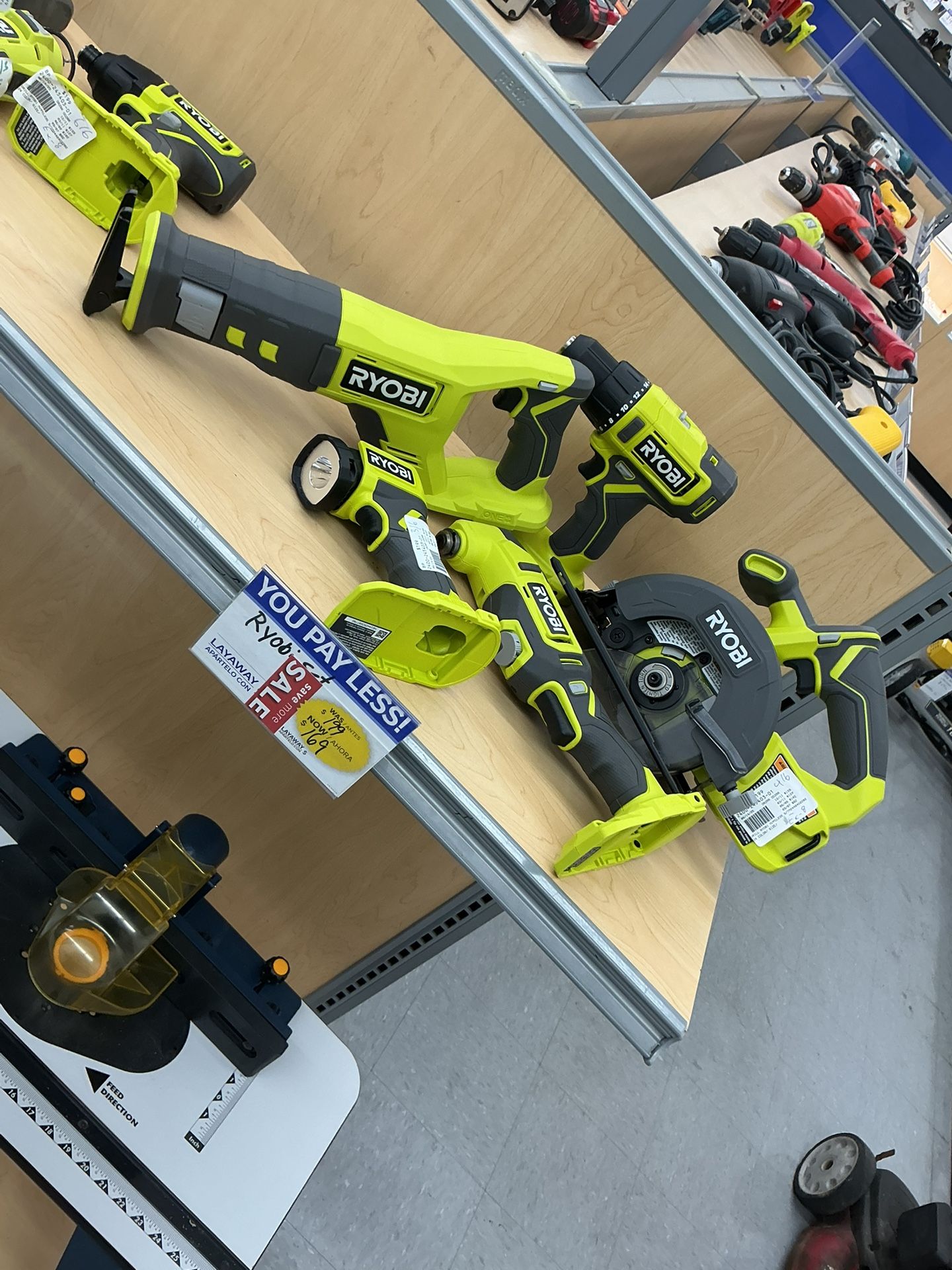 Ryobi Tools Set Of 5