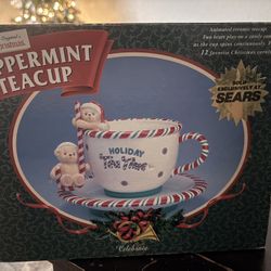Another Original Mr. Christmas Peppermint Teacup