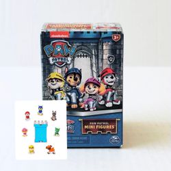PAW Patrol: Rescue Knights Surprise Mini Figure in Castle Container