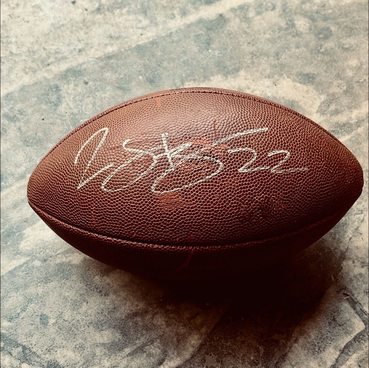 Duce Staley #22 Signed Full-Size NFL Football