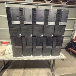 10 Dell 7050 i7 computers