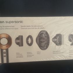 Dyson Supersonic Gold/chrome Blow Dryer