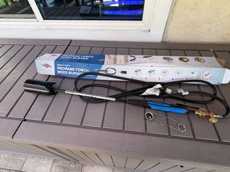 Flame King 500,000 BTU Heavy Duty Propane Torch Weed Burner –