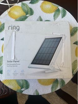 Ring Solar Panel