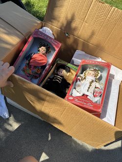 Porcelain doll collection