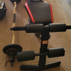 CAPSTRENTGH BENCH (RED & Black)