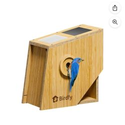 Birdfy Smart Bird House with Solar Powered AI Camera