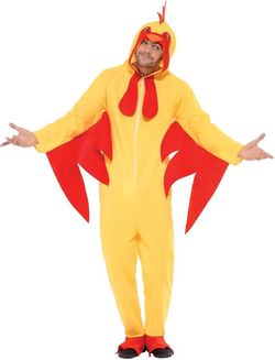 Chicken Costume, with Hooded All in One