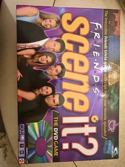 New Friends Trivia Game: “Scene It” DVD Game