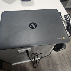 HP CHROMEBOOK LAPTOP WORKS GREAT JUST NEED POWER CORD WILL BE FULLY CHARGED