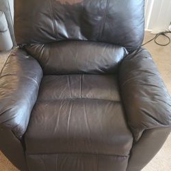Leather Power Recliner