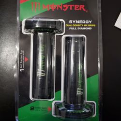 *Monster*Full Diamond MX Grips w/ Grip Glue