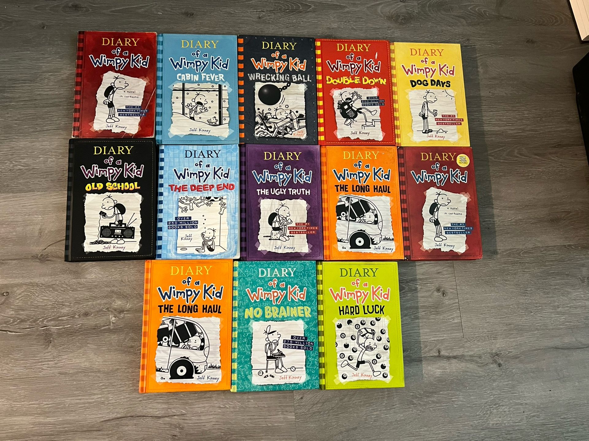 Diary Of a Wimpy Kid Books (13) Paperback And Hardcover Jeff Kinney