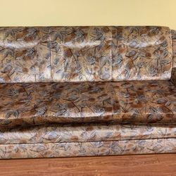 Pull-Out Sleeper Couch with Storage Drawer - 85"x35"x38"