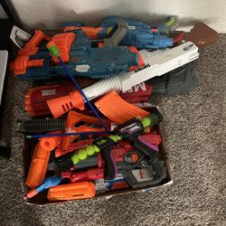 Nerf Guns And Accessories 