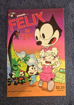 FELIX THE CAT BLACK & WHITE #7 1998 1ST PRINT FELIX COMICS PRESENTS NM w/ROXXY
