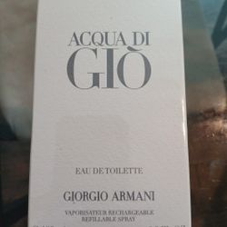 Acqua di Giò Eau de Toilette – 3.3 oz (Brand New, Sealed)
