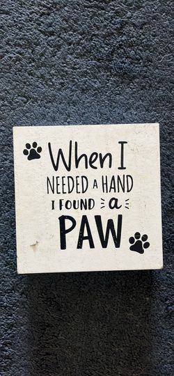 Home decor wooden sign