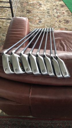 Rident Big Cavity Iron set RH 3-PW BGF -300 Boron Graphite regular shafts Golf Pride grips great starter set