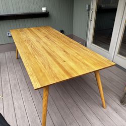 Seno Oak Dining Table for 8 