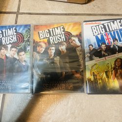 Big Time Rush DVDS
