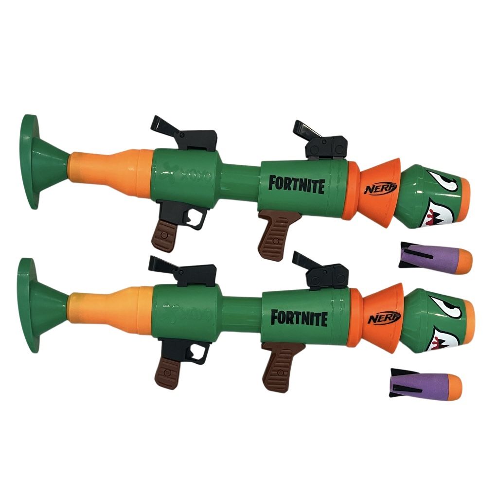 Nerf Fortnite RL Blasters Set Of 2 With Rocket Darts