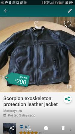 Scorpion Exoskeleton Motorcycle jacket