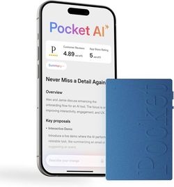 POCKET AI recorder (brand new)