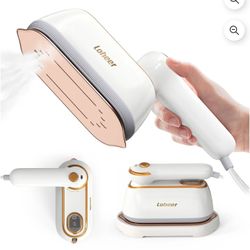 Travel Steamer for Clothes, 1300W Portable Steam Iron, 15s Fast Heat-up, Clothes Steamer