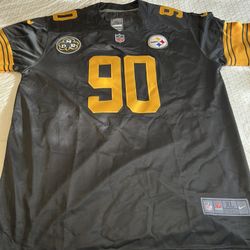 T.J. Watts #90. NFL (Pittsburgh Steelers) Jersey 