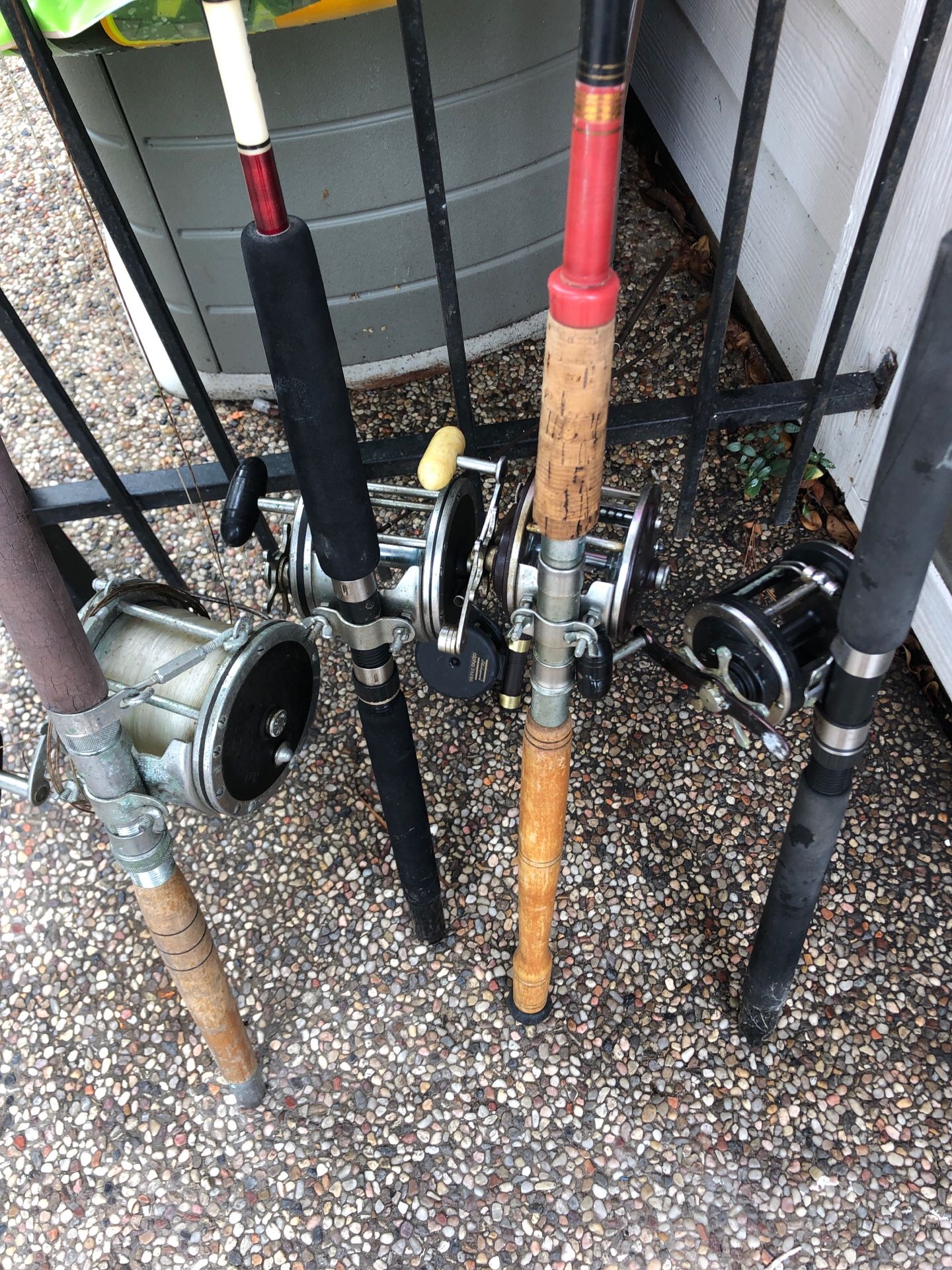 Penn Fishing reel and rod lot for sale