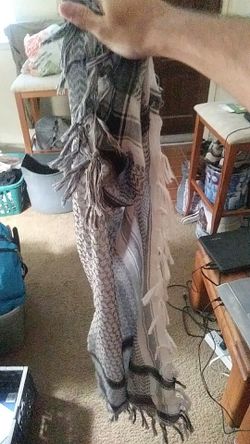 Cotton face mask / head covering