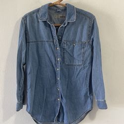 Denim TopShop button down jacket.   A