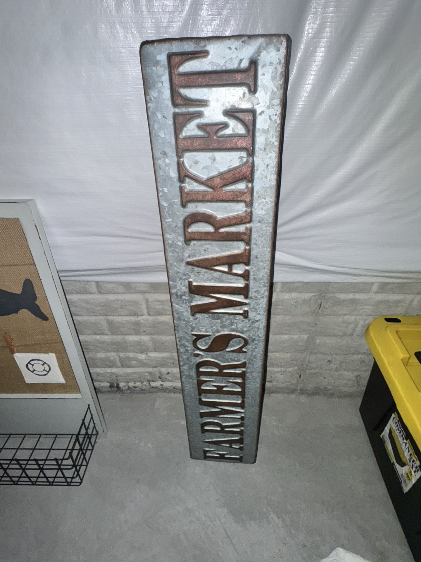 Farmers Market Sign