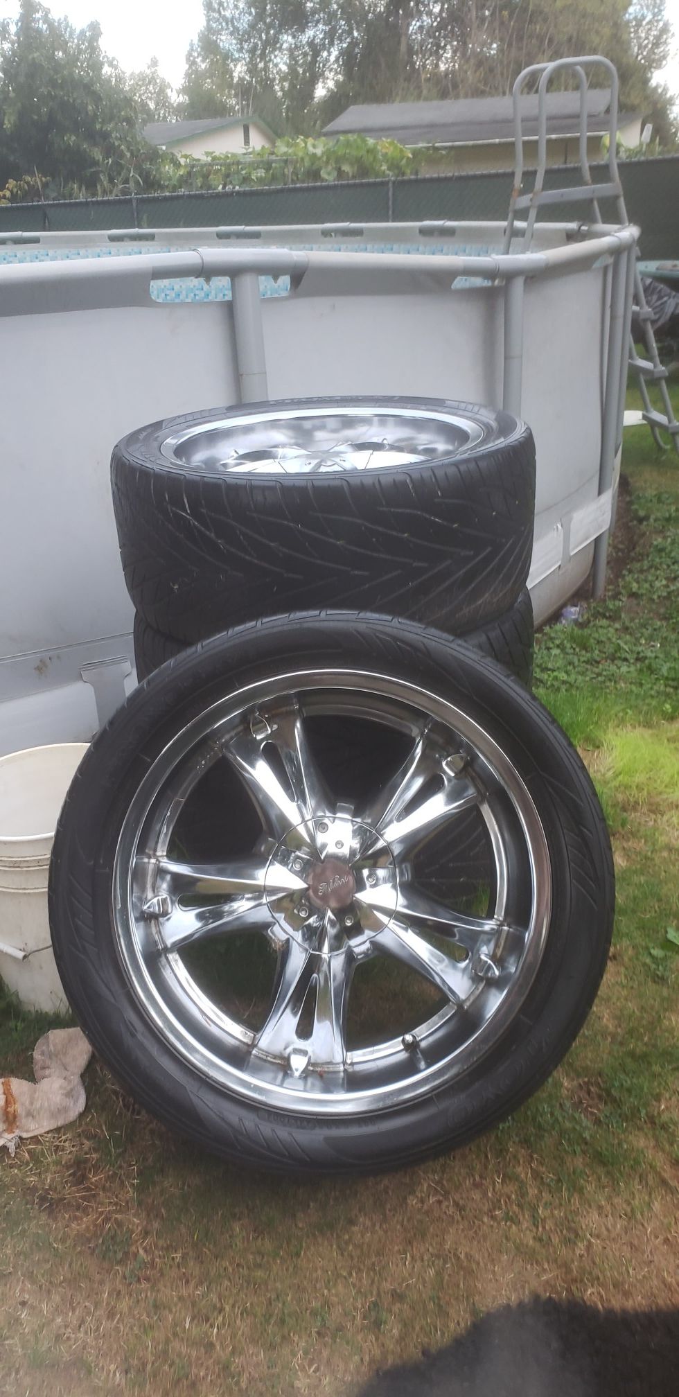 20inch Millani wheels abd tires ,* *nice set**